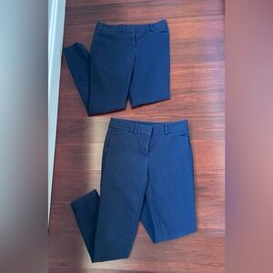 Loft size 0 Marissa Skinny
Two (2) navy blue pants